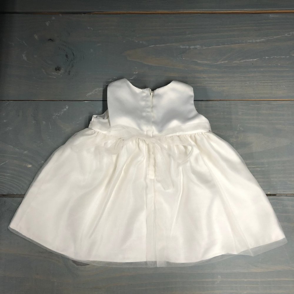 Cinderella Dress 6M White with Pink Roses Tulle - Picture 8 of 10